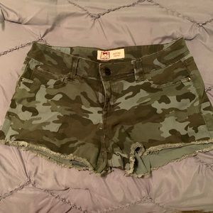 Camo shorts